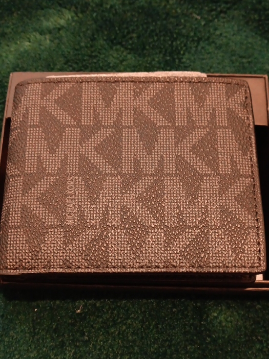 Michael Kors Other - Michael Kors Men's MK Monogram Bifold Wallet - Brown